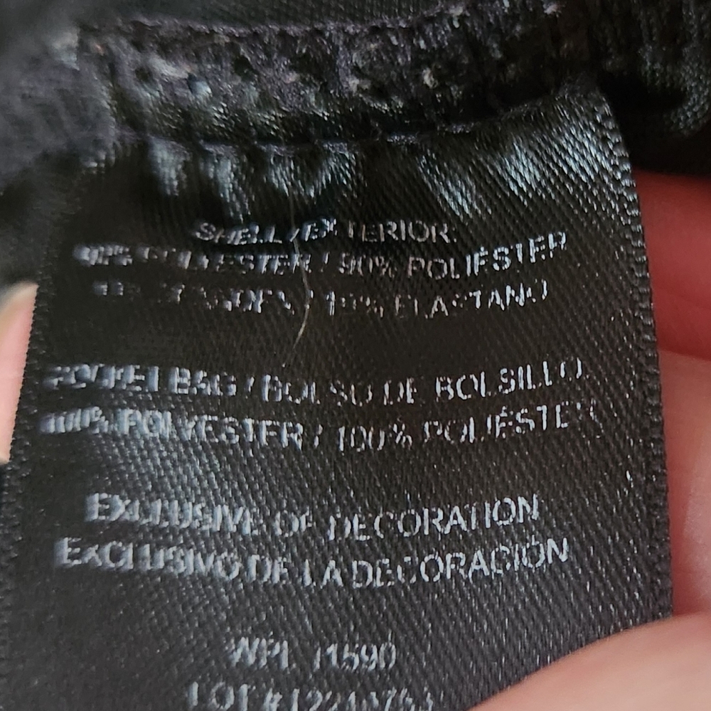 Mens 32 Degrees HEAT Joggers Black Zip Pockets Large - Picture 7 of 12